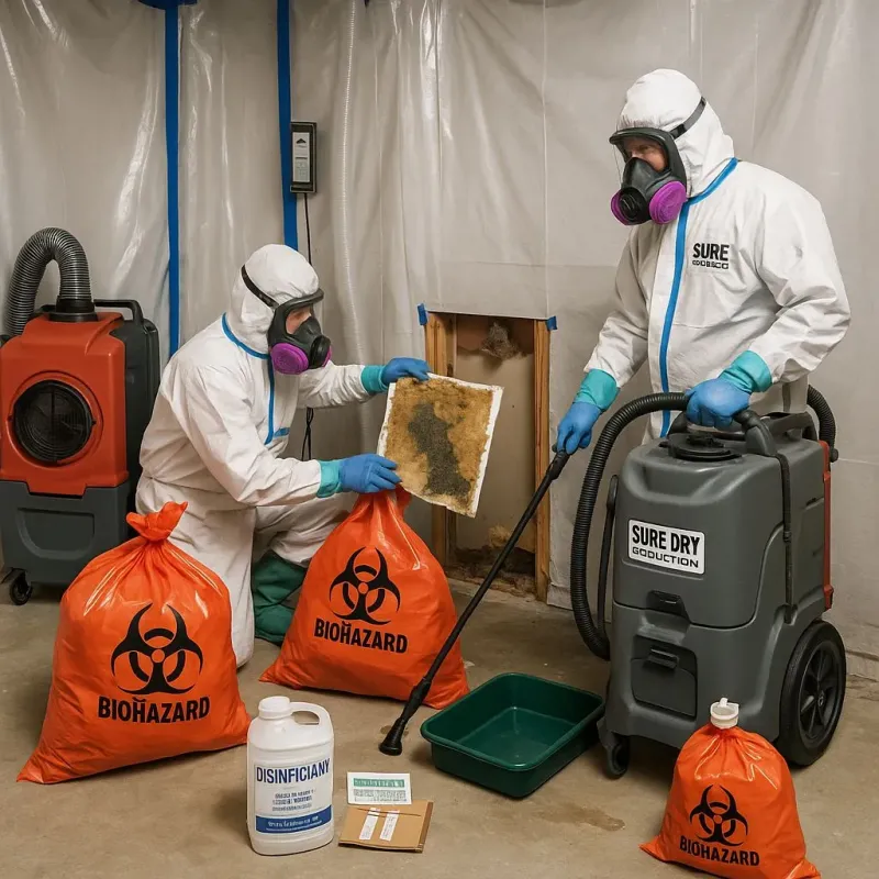 Contaminated Water Handling Protocols process in Denair, CA
