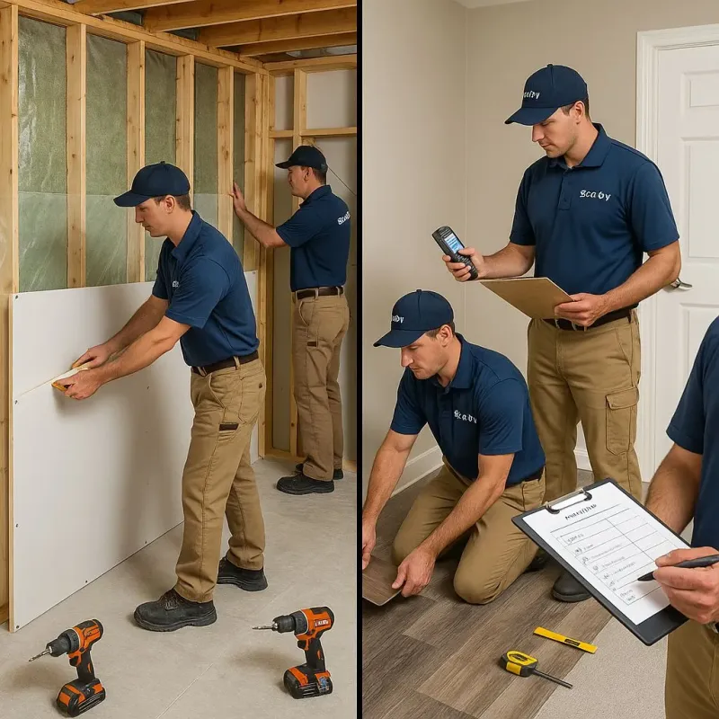 Repairs and Reconstruction process in Denair, CA
