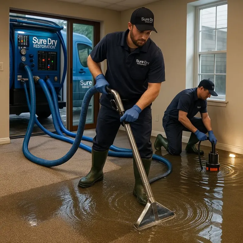 Water Extraction and Removal process in Denair, CA